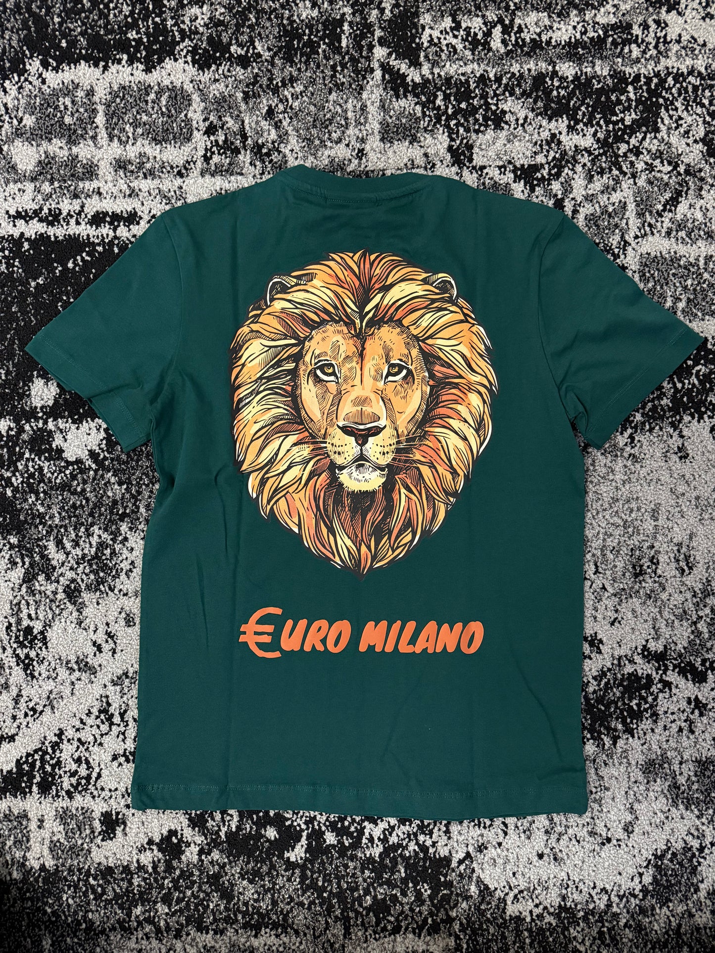 Lion T Shirt Dark Green