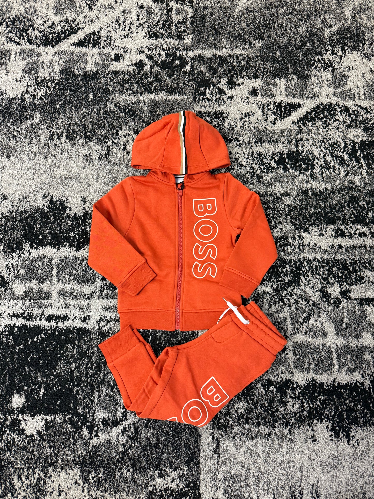 2pc Boss Kid Set Orange