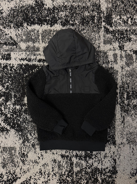 Zip-Up Hoodie Black